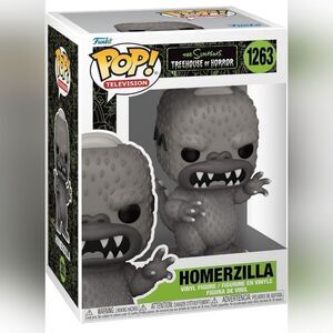 3/$30 NWT Funko Pop 1263 the Simpsons Treehouse of Horror Homerzilla Vinyl